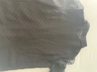 Blusa plumeti negra mujer