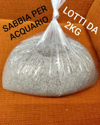 Sabbia quarzite per acquario - 2kg