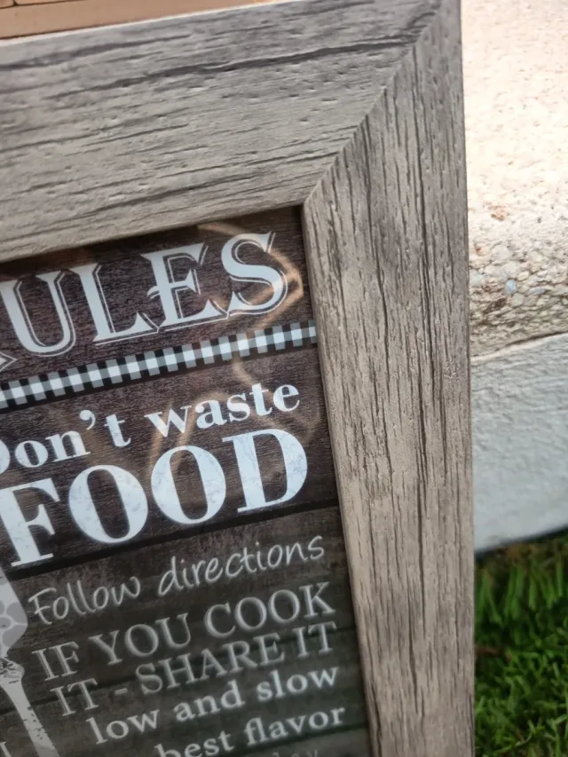 Cuadro Decorativo Kitchen Rules