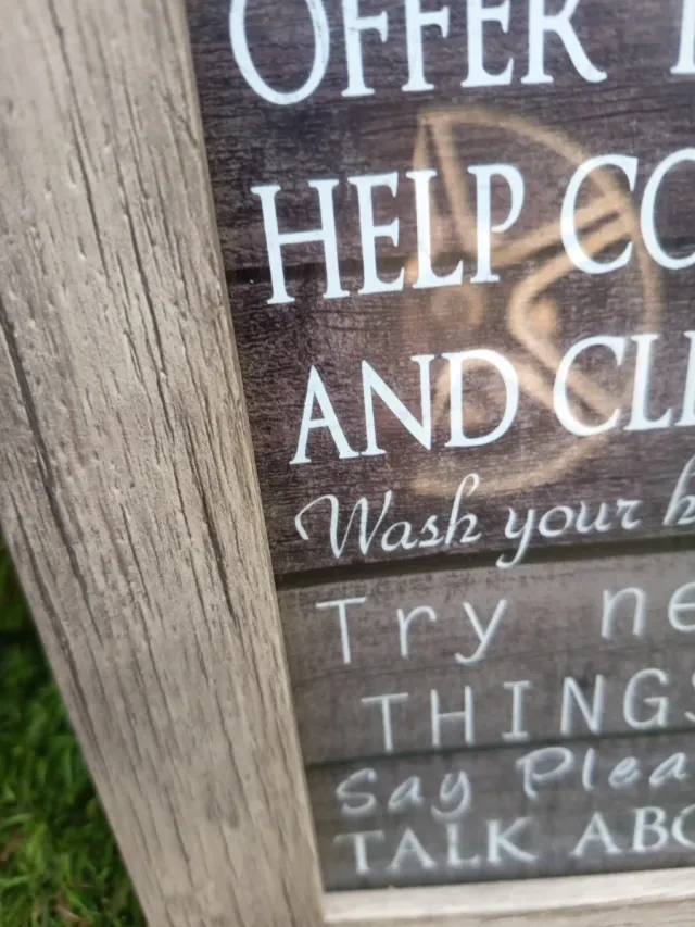 Cuadro Decorativo Kitchen Rules