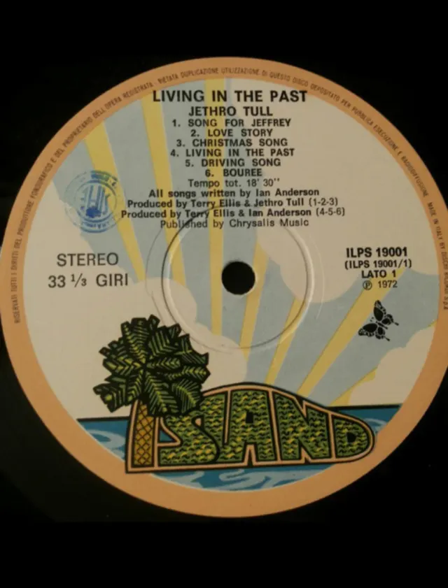 Jethro Tull - Living in the Past - doppio Vinile