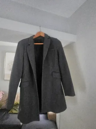 Abrigo DI-BYE gris talla 44