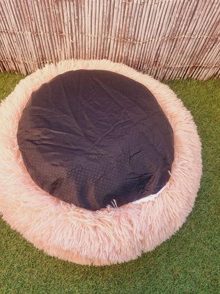 Cama redonda para perro suave + jersey XS de REGAL