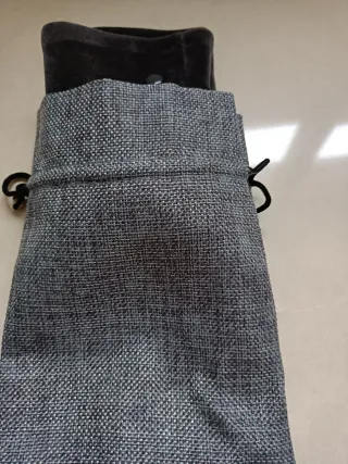 Guantes mujer terciopelo gris