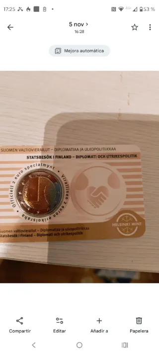 Finlandia 2 Euro 2025 Diplomacia y Política