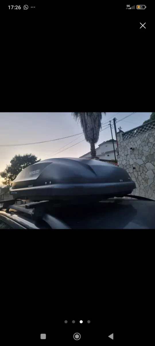 Baca portaequipajes com nuevo, barras incluids