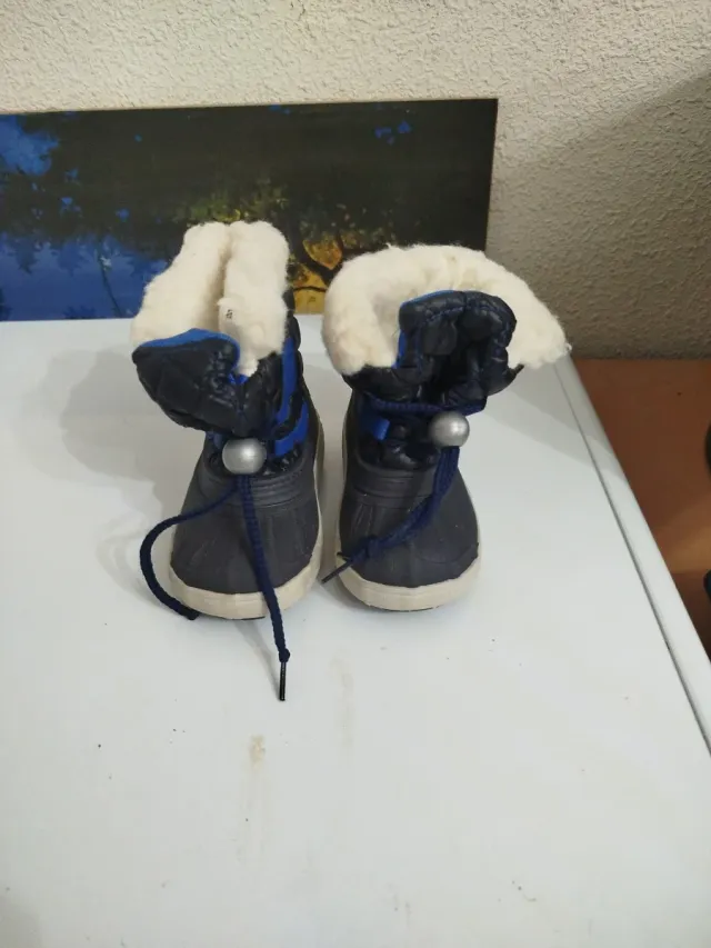 Botas de agua infantiles forradas