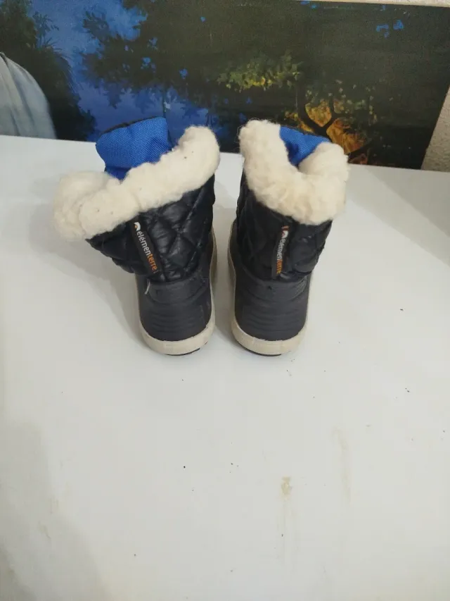 Botas de agua infantiles forradas