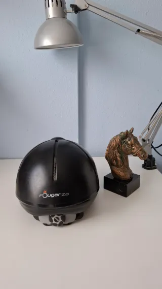 Casco equitación Fouganza negro