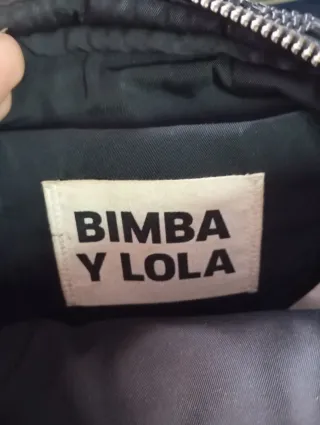 Bolso Bimba y Lola Negro y Dorado
