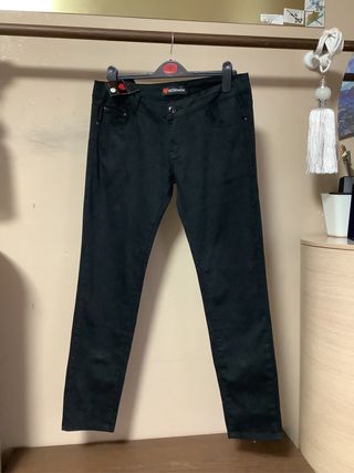 Pantaloni neri Miss Bonbon donna