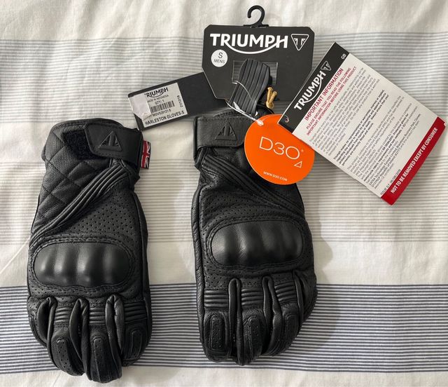 Guantes Moto Triumph Harleston Talla S