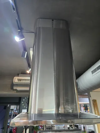 Campana extractora decorativa acero inoxidable