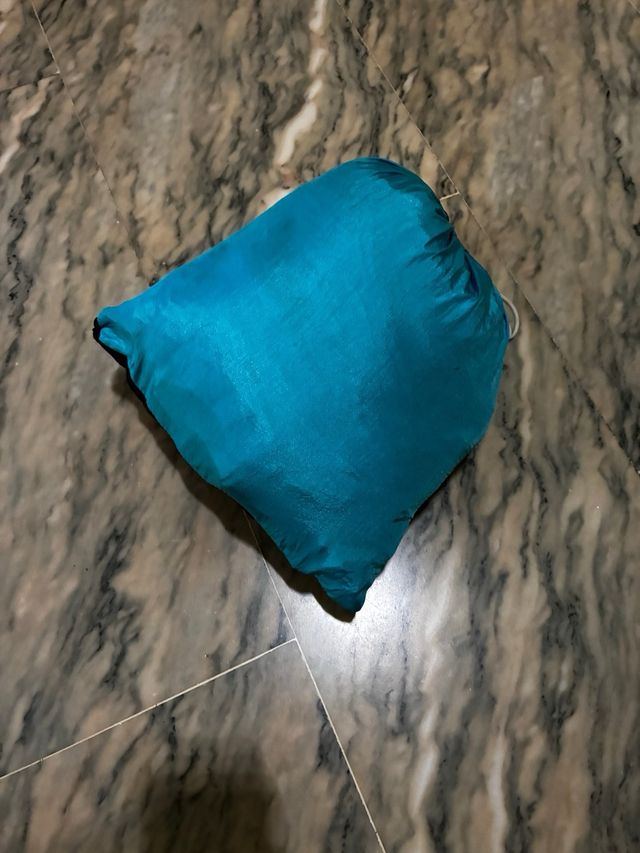 Columpio Yoga Aéreo Tela Azul y Negra