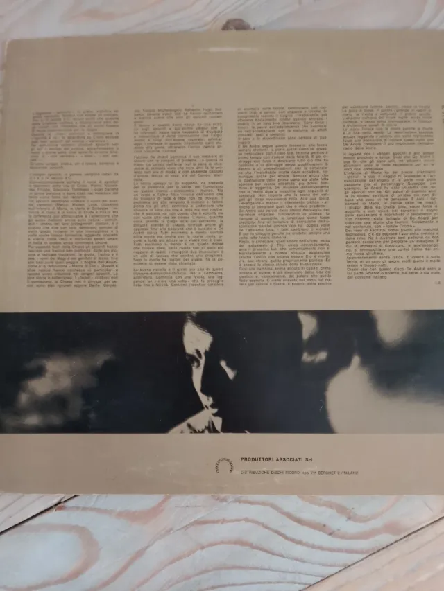 Vinile Fabrizio De André - La Buona Novella