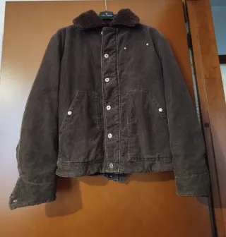 Giacca Diesel vintage a costine marrone