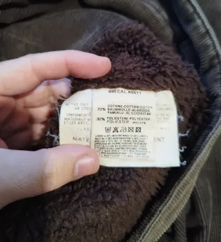 Giacca Diesel vintage a costine marrone