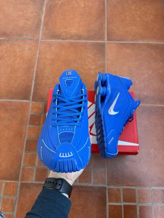 Zapatillas Nike Shox R4 Blue Race talla 43