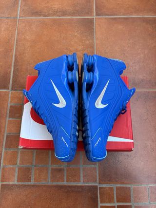 Zapatillas Nike Shox R4 Blue Race talla 43