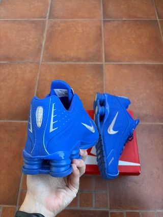 Zapatillas Nike Shox R4 Blue Race talla 43