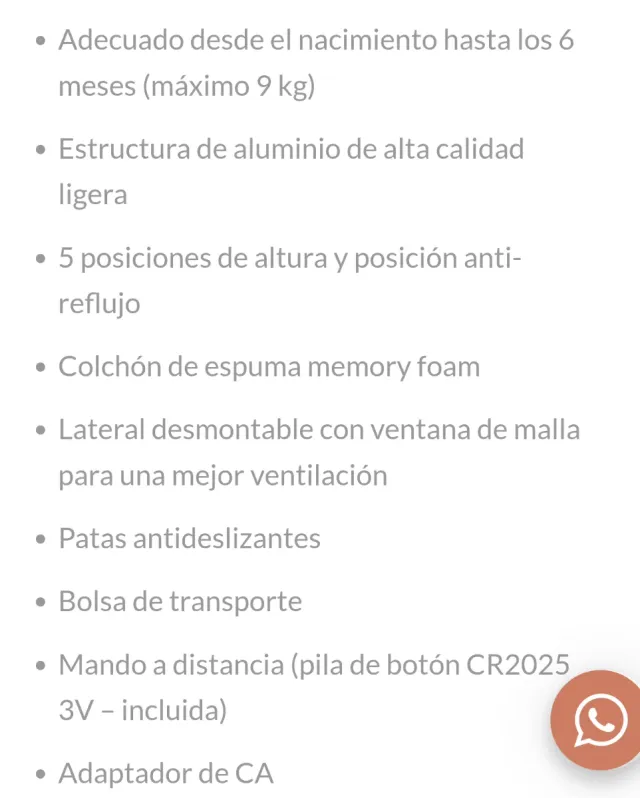 Minicuna colecho kikka boo