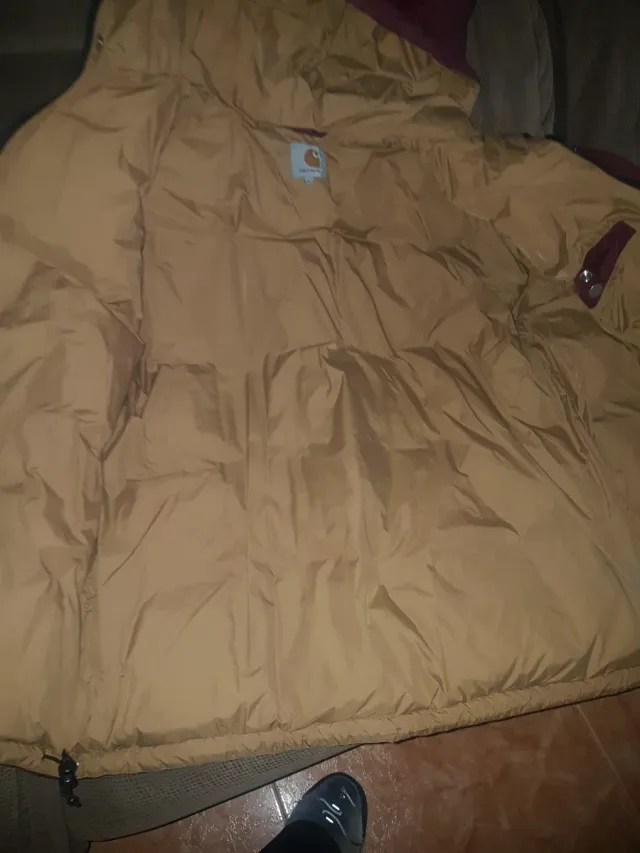 Cazadora Carhartt Mujer Roja y Amarilla