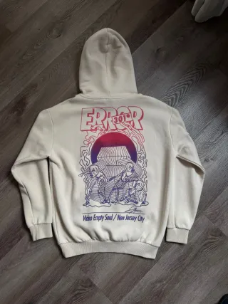 Sudadera ERROR 301 Beige/Morado