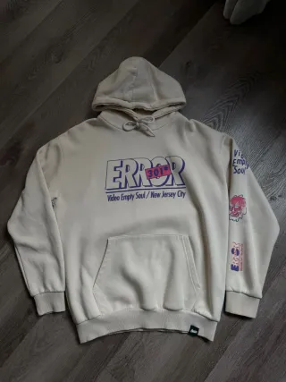 Sudadera ERROR 301 Beige/Morado