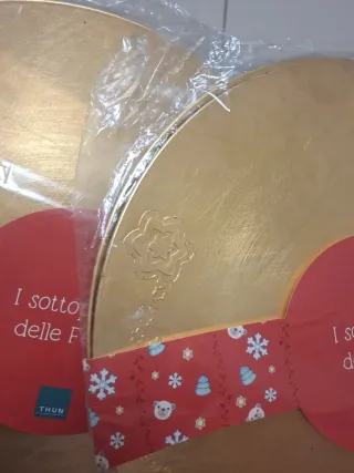 N.6 Sottopiatti Thun Dorati