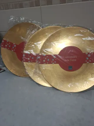 N.6 Sottopiatti Thun Dorati