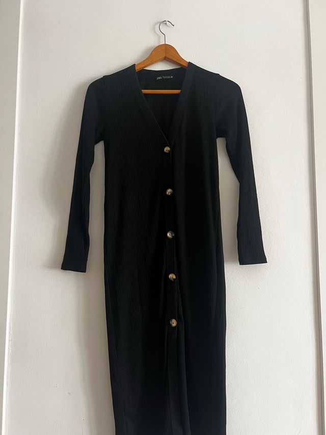 Vestido punto Zara