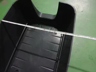 Cama para perros grandes negra