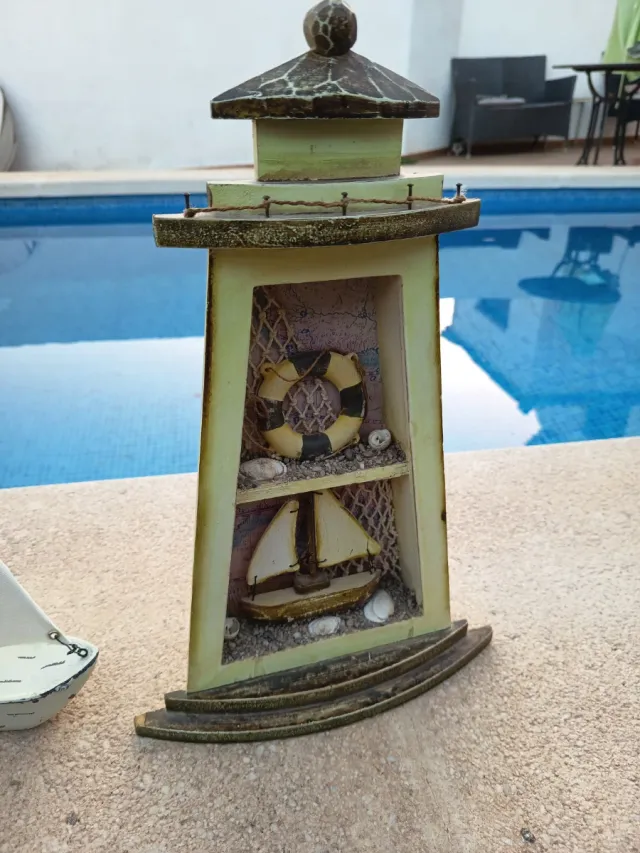 Faro decorativo náutico