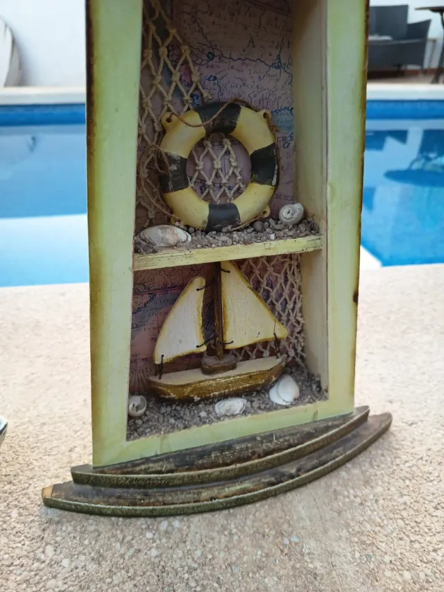 Faro decorativo náutico