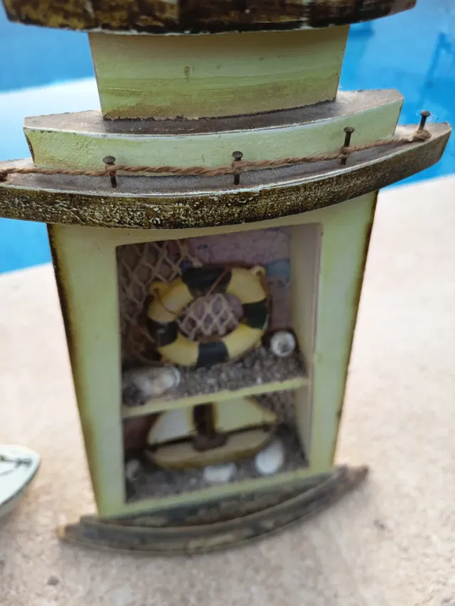 Faro decorativo náutico