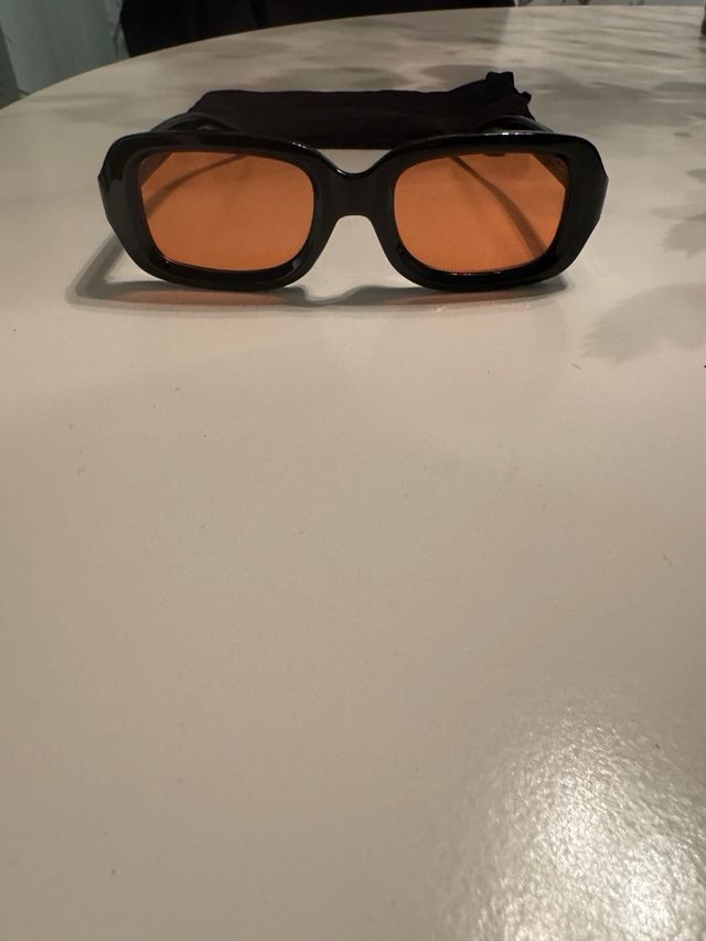 Gafas de sol ZIGN negras y naranjas