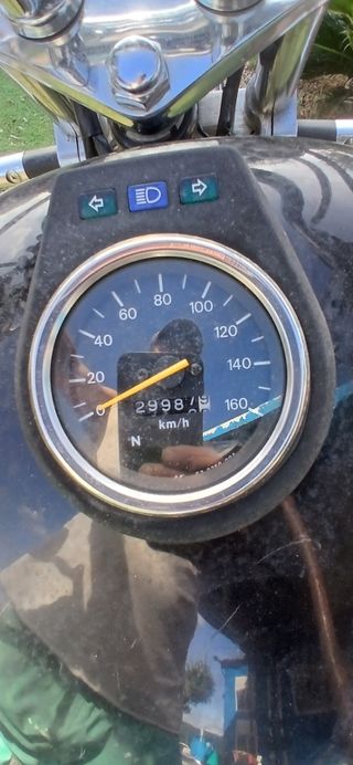 Suzuki Salvaje 650cc Custom Monocilíndrica