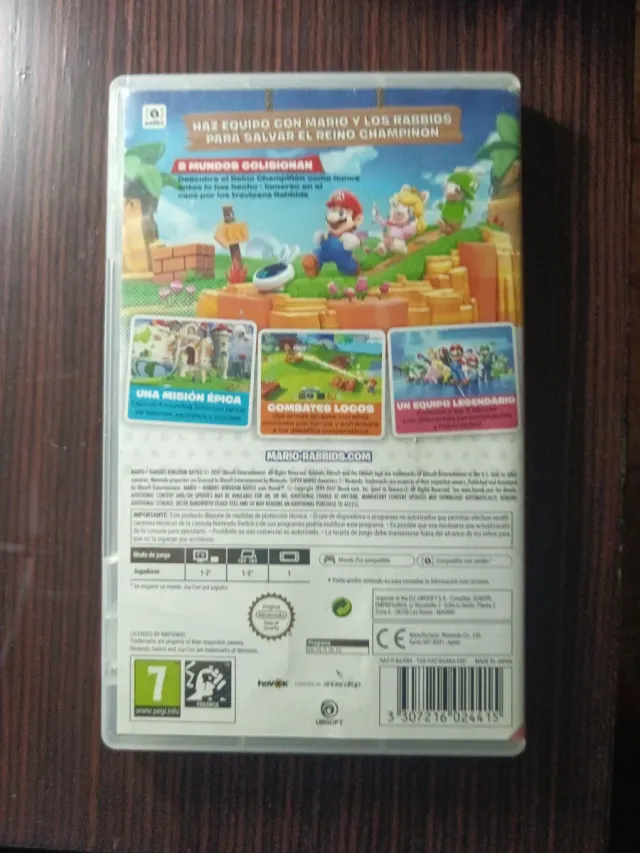 Juego Mario + Rabbids Kingdom Battle Switch