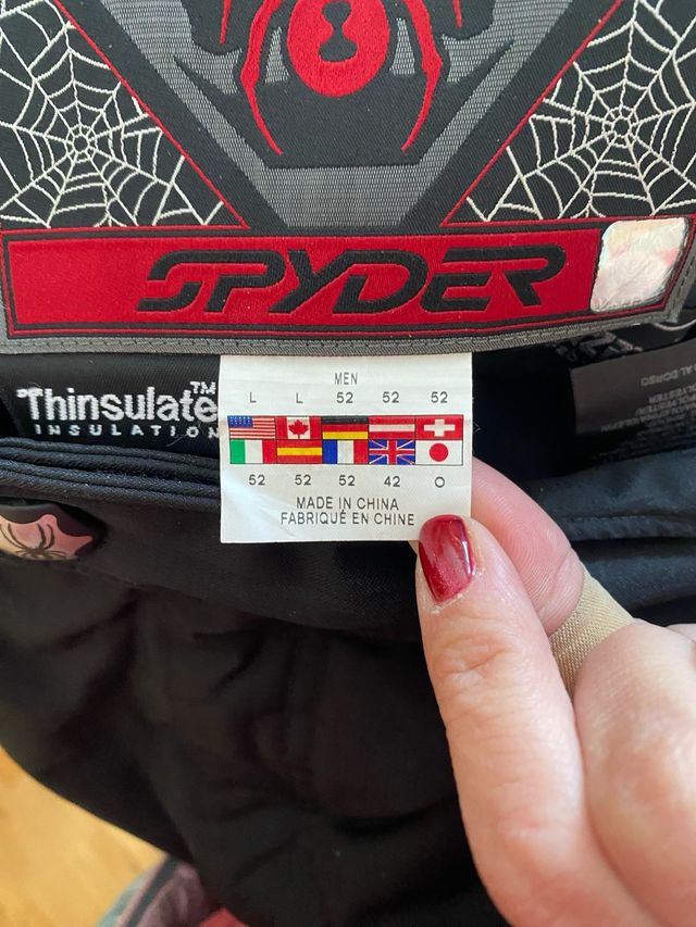 Tuta sci uomo SPYDER