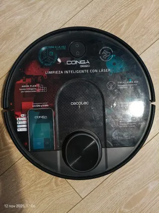 Conga 3690 Cecotec Robot Aspirador Friega