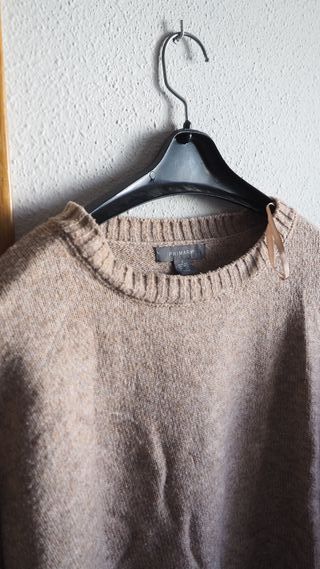 Jersey Beige Talla S - Primark