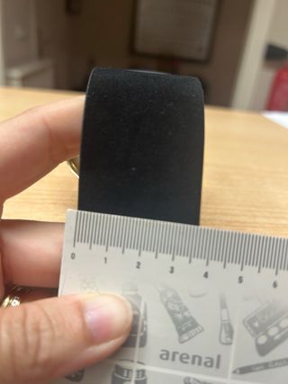 Cinturón Negro Piel Sintética Hebilla Dorada 100cm