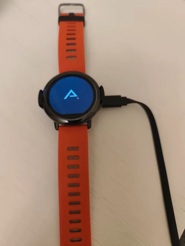 Reloj Amazfit Pace Xiaomi 1612 Negro/ Naranja