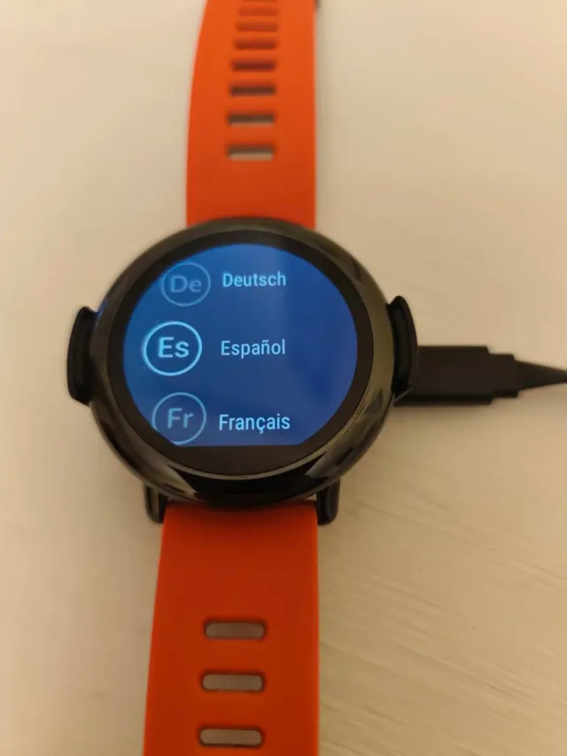 Reloj Amazfit Pace Xiaomi 1612 Negro/ Naranja