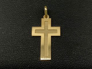 crucifijo oro 18k
