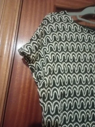 Vestido largo estampado