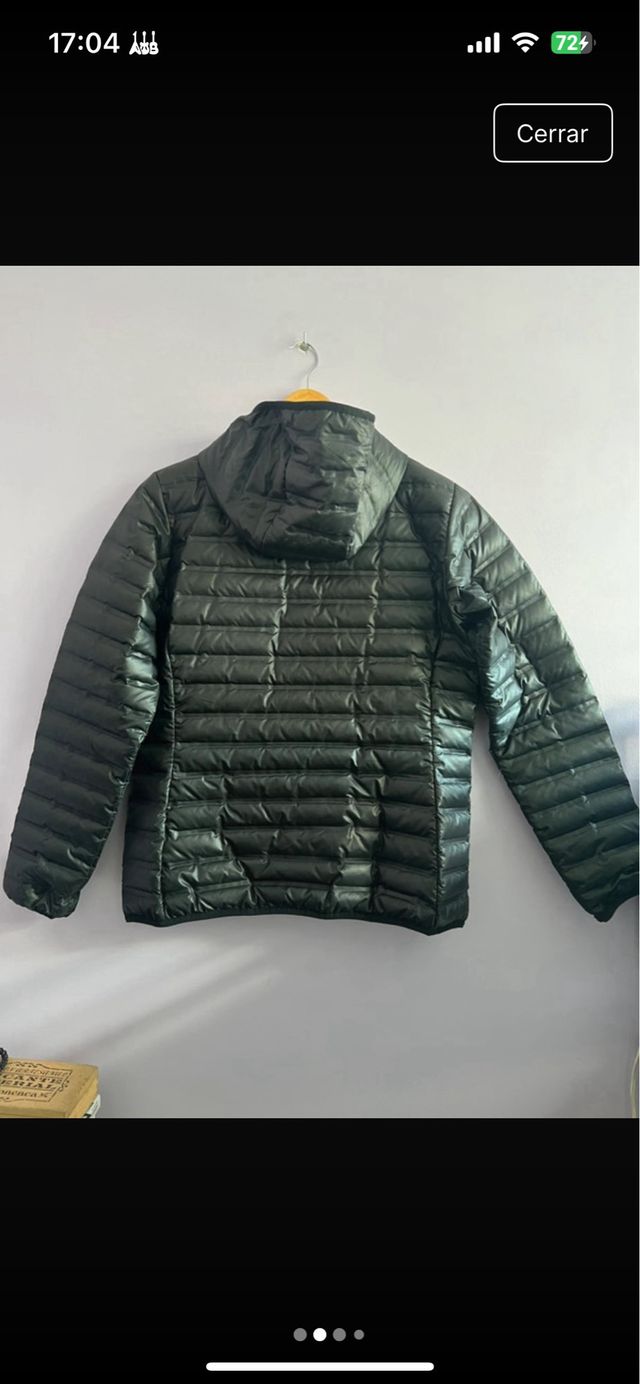 Abrigo de plumas Columbia.  woman.