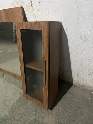 Muebles de baño: espejo y 2 cajones