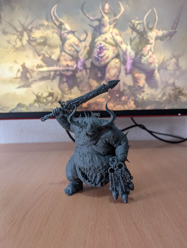 Demonio de Nurgle Figura Gran Inmundicia