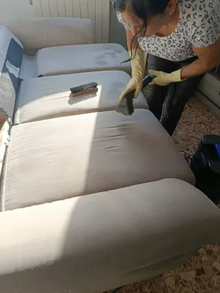 Limpieza de sofa, sillas, alfombra, colchones
